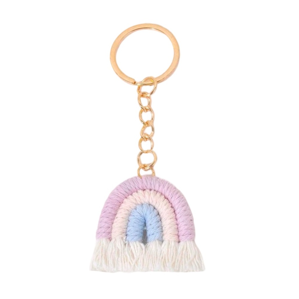 Rainbow Tassel Keychain & Bag Charm